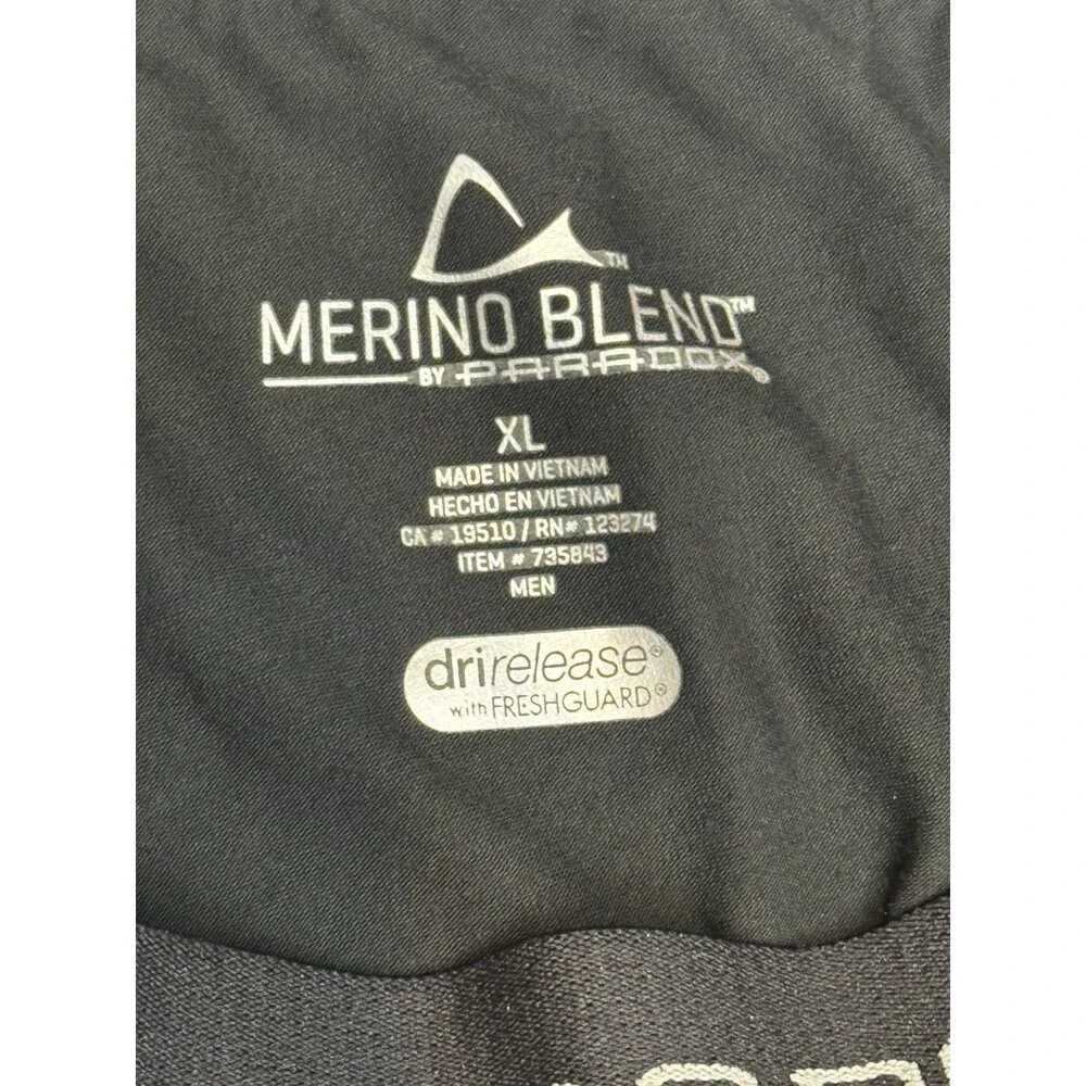 Mens Long Johns Paradox Thermal Underwear Set of 3 Size XL Base Layer Winter NEW